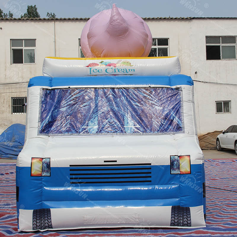 Carpa inflable para camiones de helados