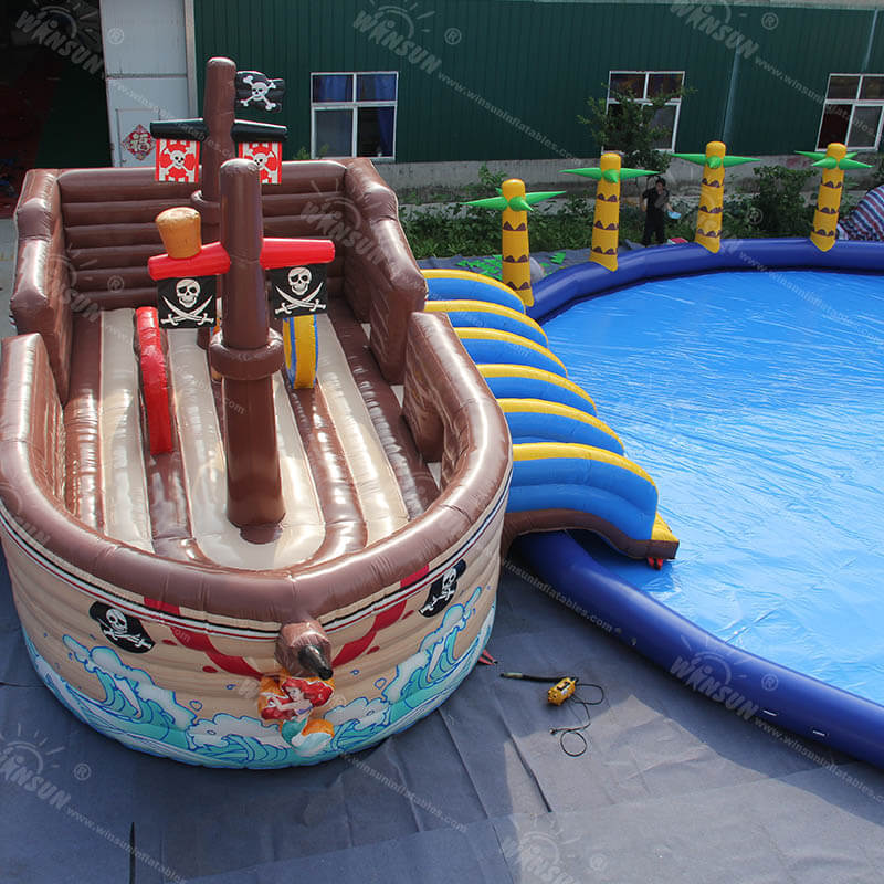 Parque acuático inflable Pirate_ship