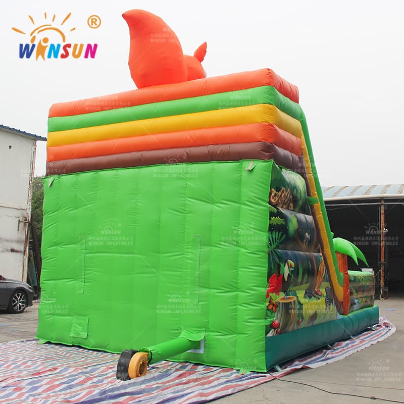 Tobogán Inflable Comercial Con Tema De Ardilla