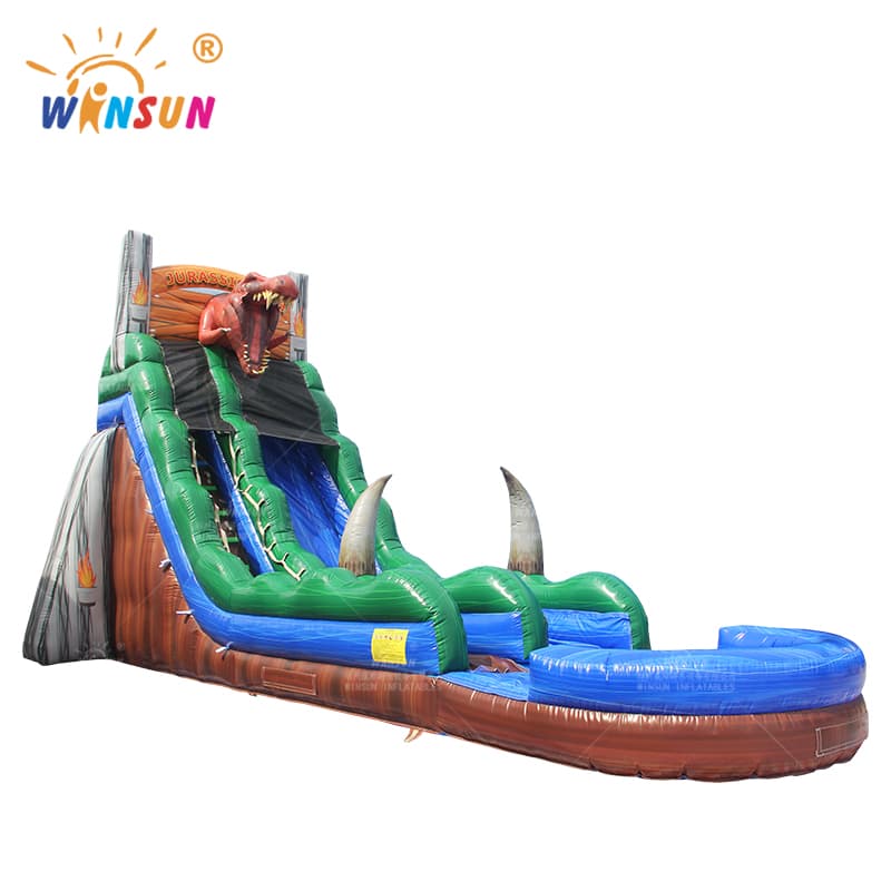 Tobogán Acuático Inflable Jurassic Rush