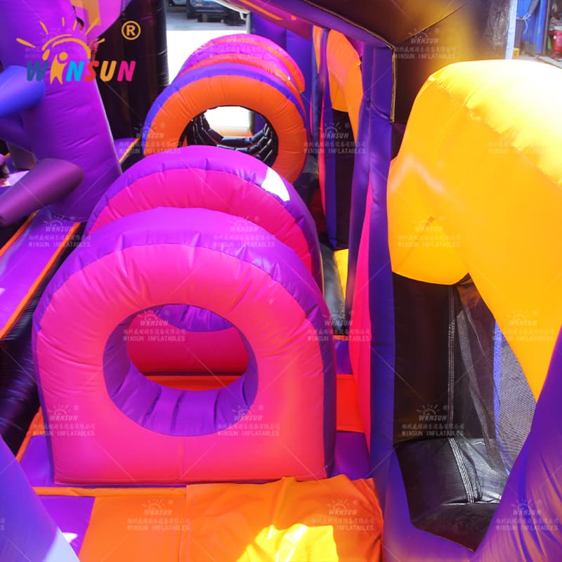 Rocket Theme Inflable Funland con cubierta