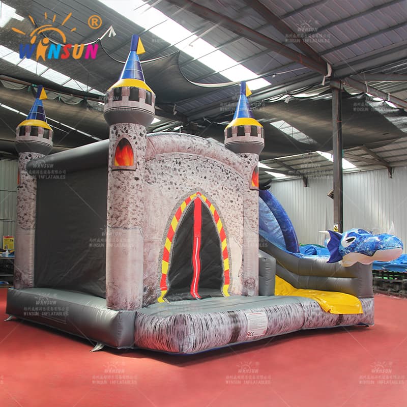 Castillo de salto inflable Dragon Age
