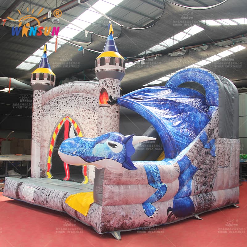 Castillo de salto inflable Dragon Age