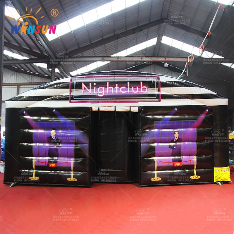 Carpa inflable para club nocturno