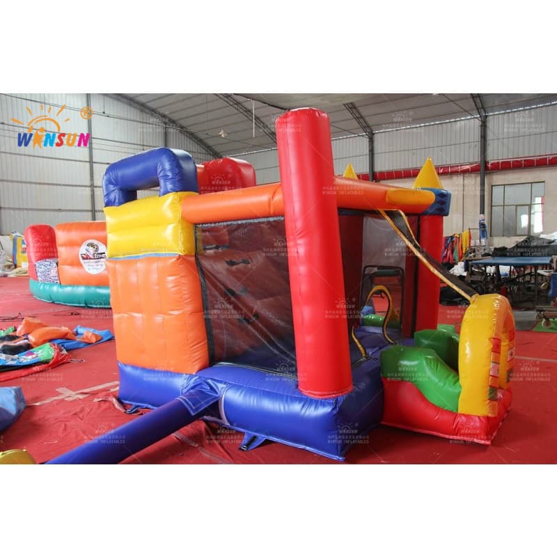 Tobogán combinado inflable comercial