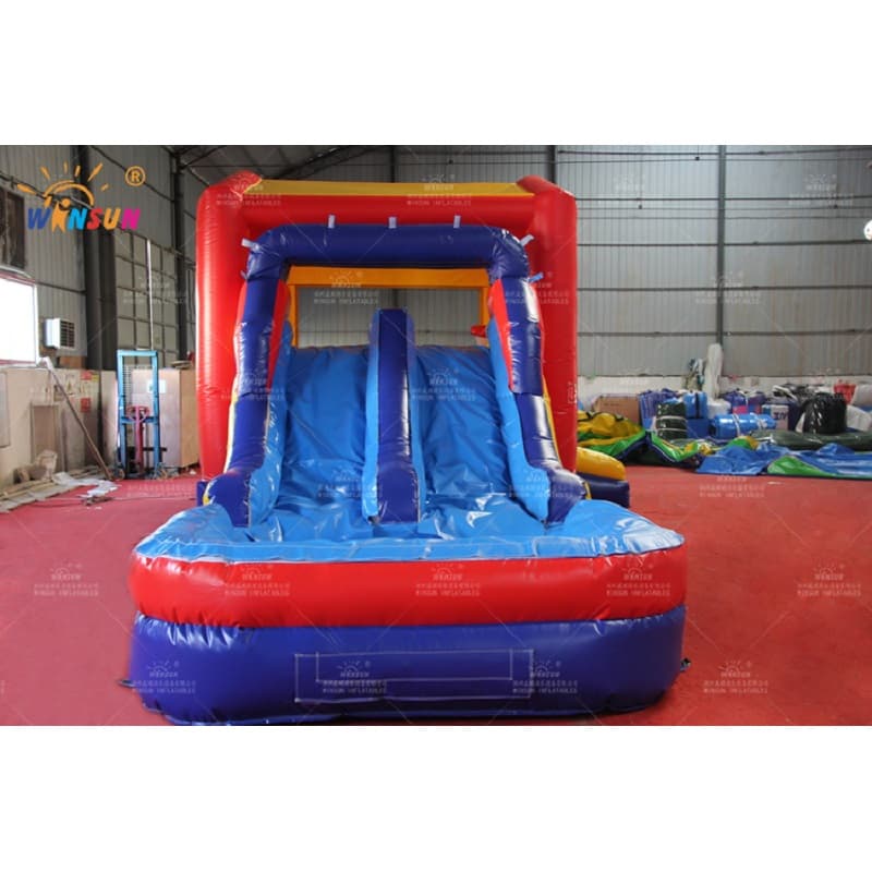 Combo Inflable Con Tobogán Y Piscina