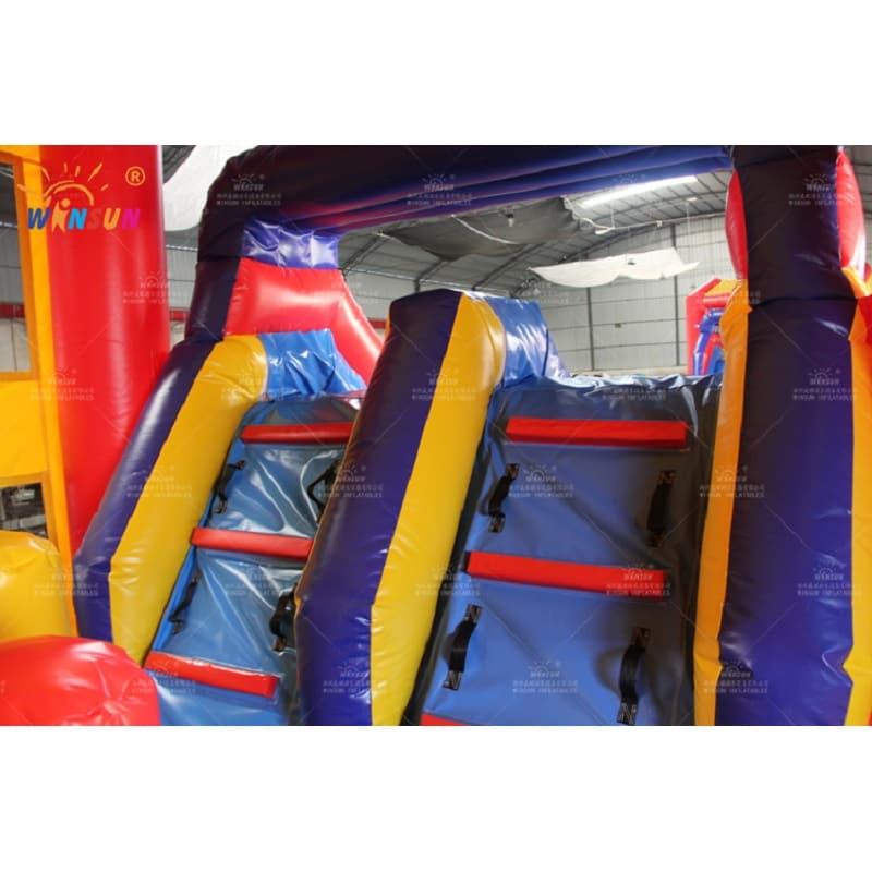 Combo Inflable Con Tobogán Y Piscina