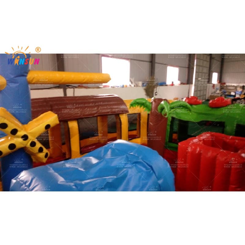 Estación de tren expreso inflable