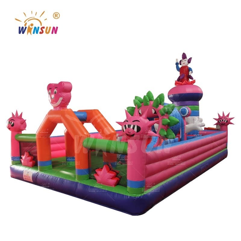 Inflable Pink Flower Fairy Fun City