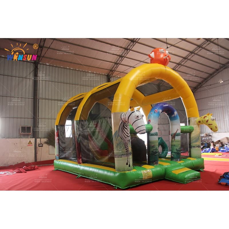 Combo de selva inflable