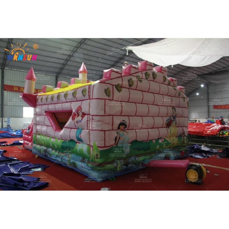 Castillo de salto inflable princesa