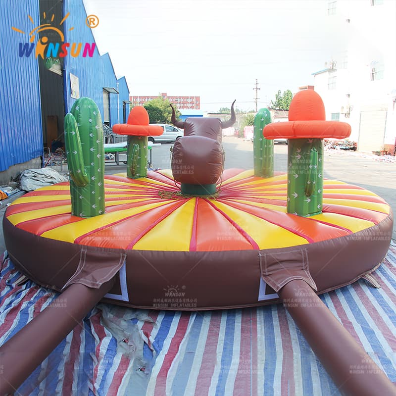 Toro inflable del juego del rodeo de la seguridad