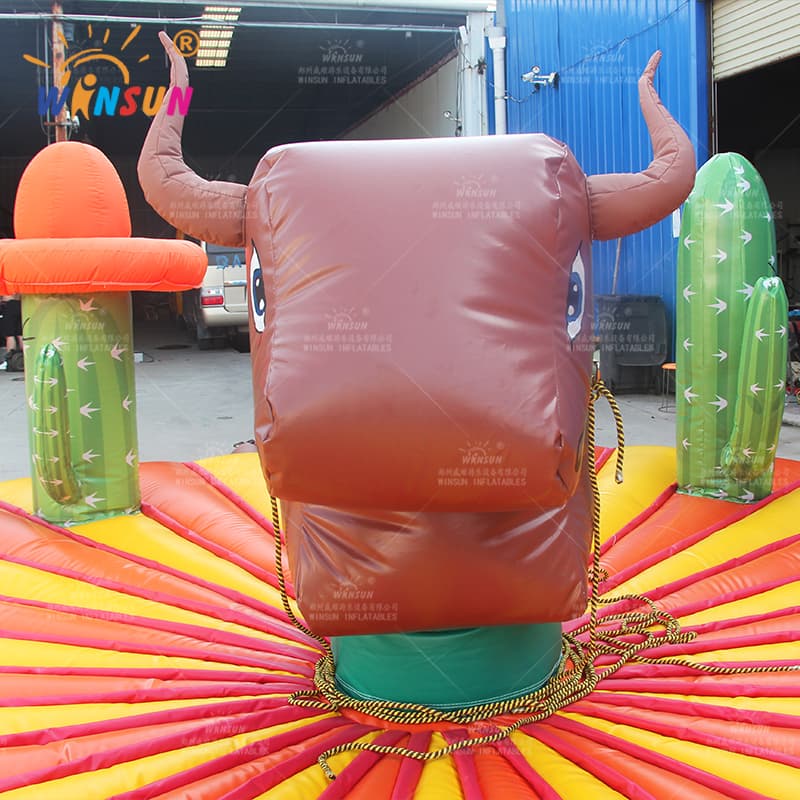 Toro inflable del juego del rodeo de la seguridad