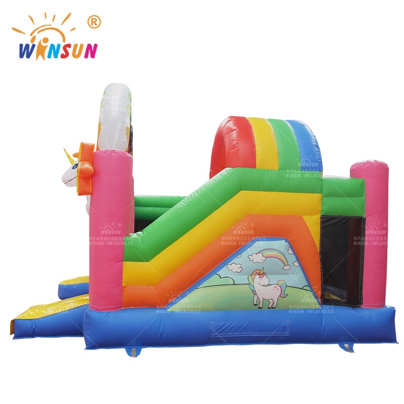 Combo Inflable Mágico Unicornio