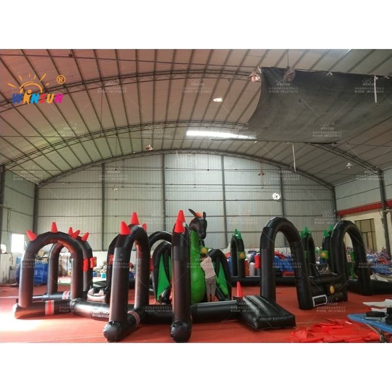 Arena de juego interactivo IPS inflable gigante