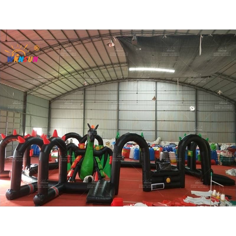 Arena de juego interactivo IPS inflable gigante