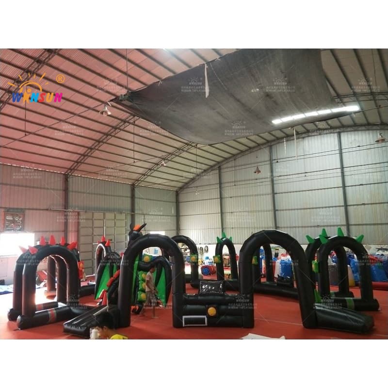 Arena de juego interactivo IPS inflable gigante