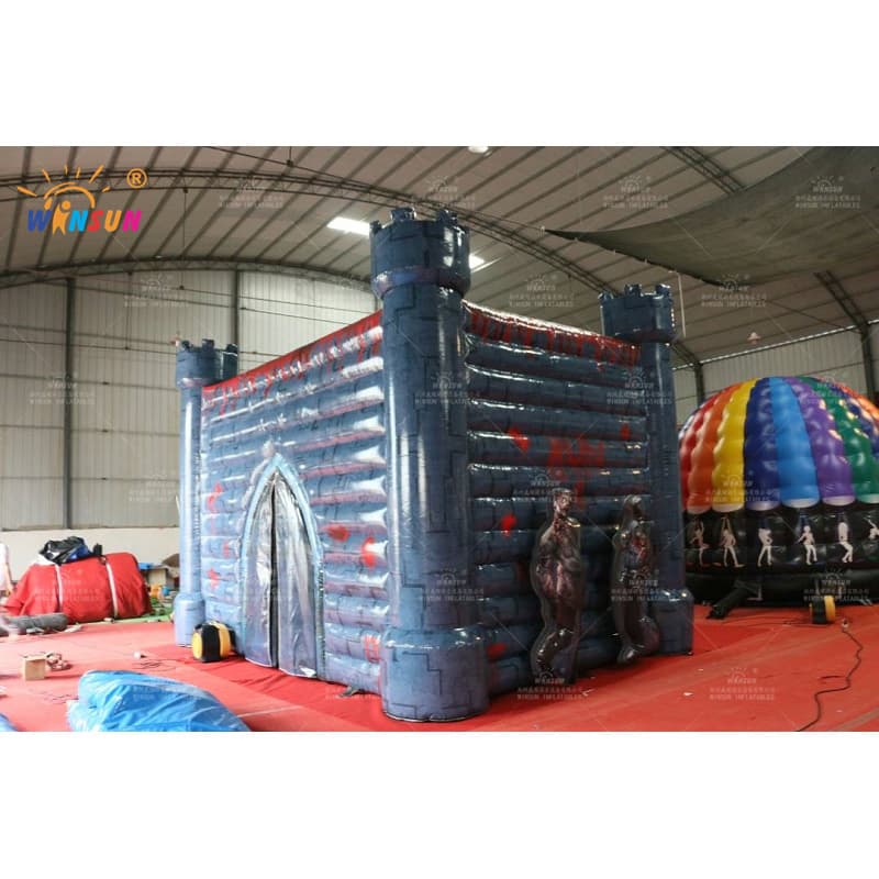 Sala de escape inflable de Halloween