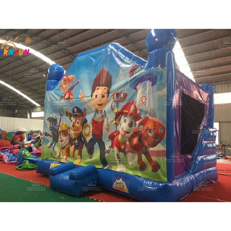 Patrulla canina inflable Moonwalk