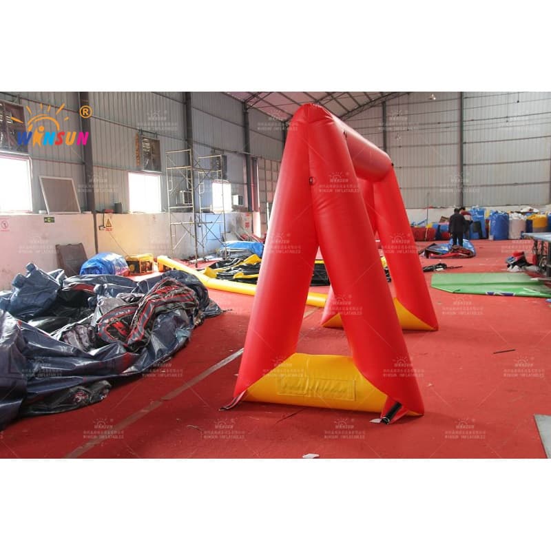 Portería de fútbol inflable