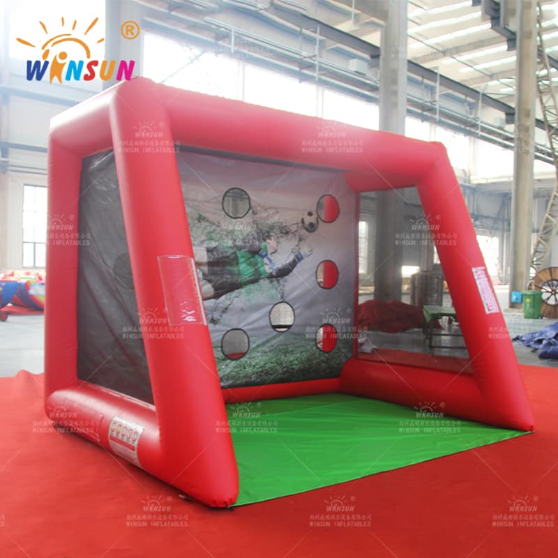 Juego de tiroteo de fútbol inflable