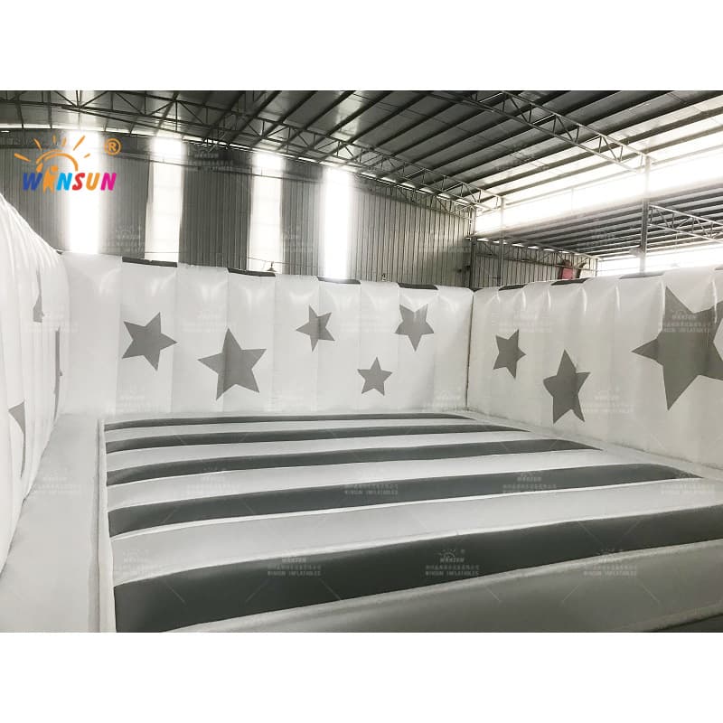 Casa inflable de rebote de estrellas