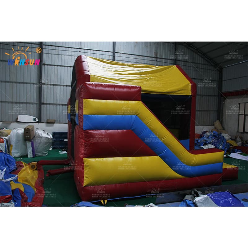 Combo inflable de rebote de doble carril