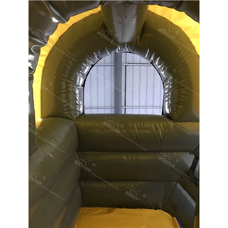 Tobogán inflable para camión de bomberos