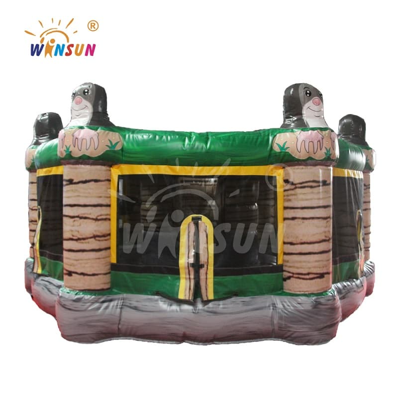 Whack-A-Mole humano inflable