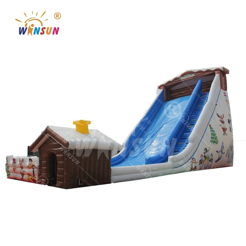 Tobogán inflable para nieve