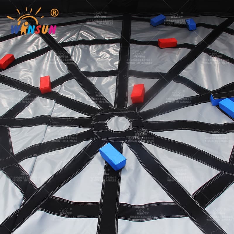 Juego de rastreo de araña inflable