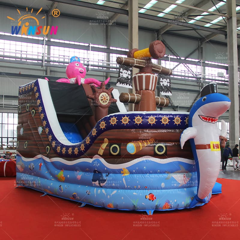 Barco Pirata Gorila Inflable