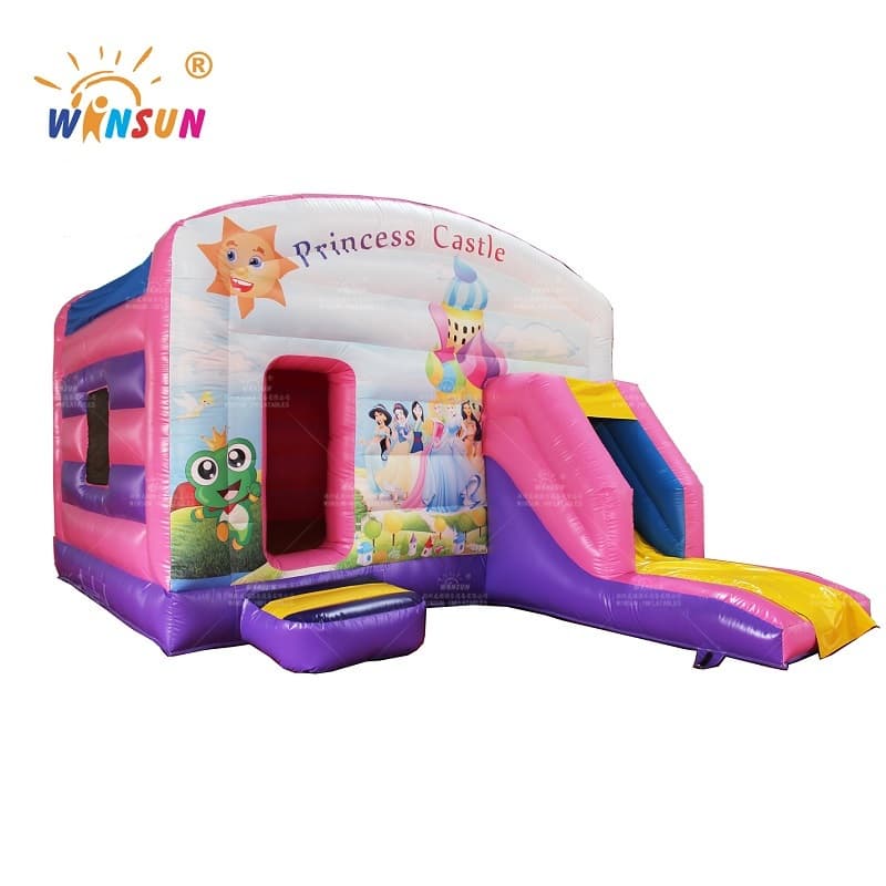 Castillo de salto de princesa inflable