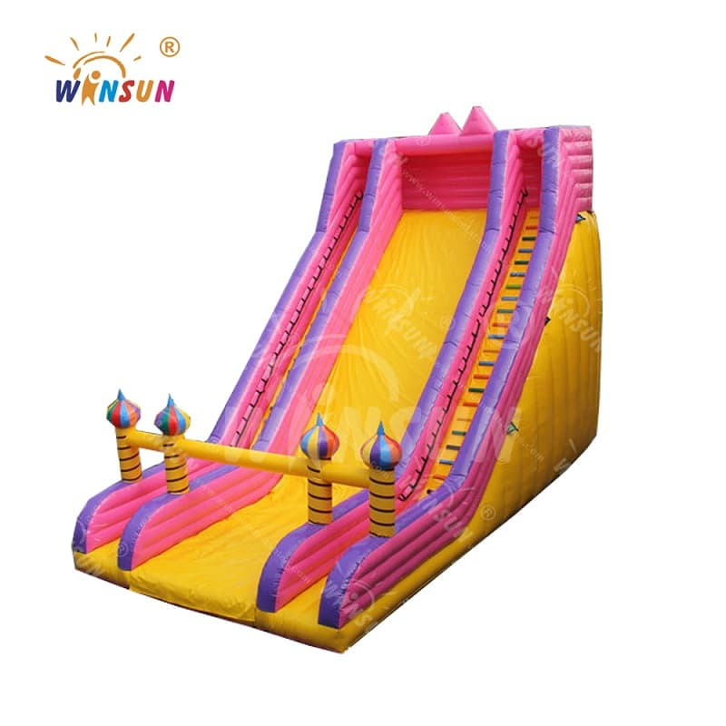 Tobogán inflable grande para niños