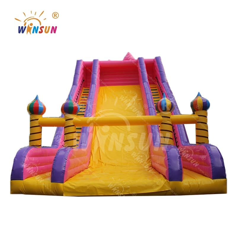 Tobogán inflable grande para niños