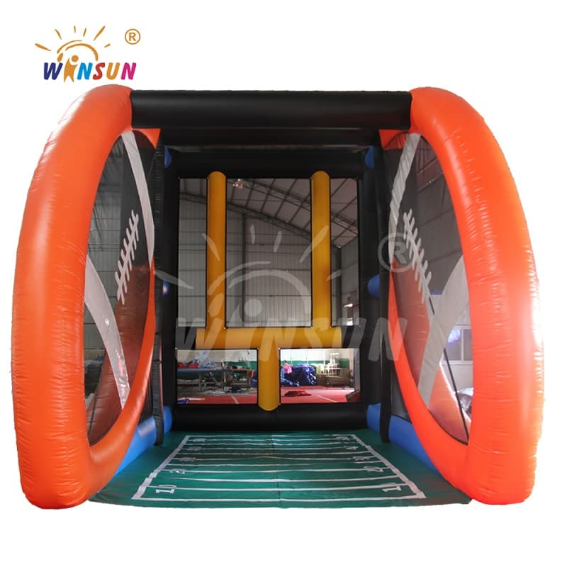 Juego interactivo de fútbol americano inflable