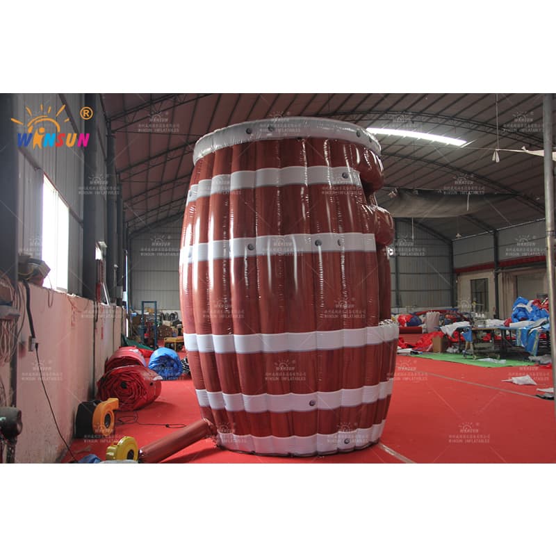 Soporte de barril inflable