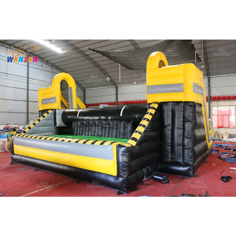 Juego de gladiador de zona de batalla inflable