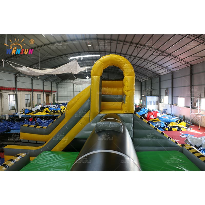 Juego de gladiador de zona de batalla inflable