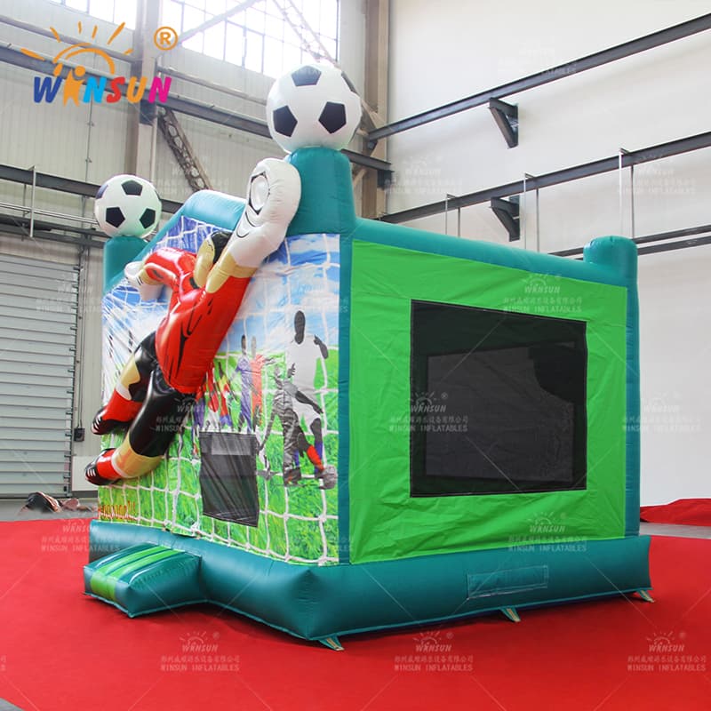 Tema de fútbol inflable Moonwalk