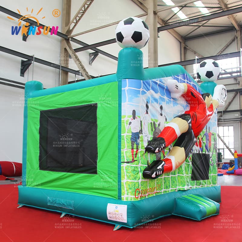 Tema de fútbol inflable Moonwalk