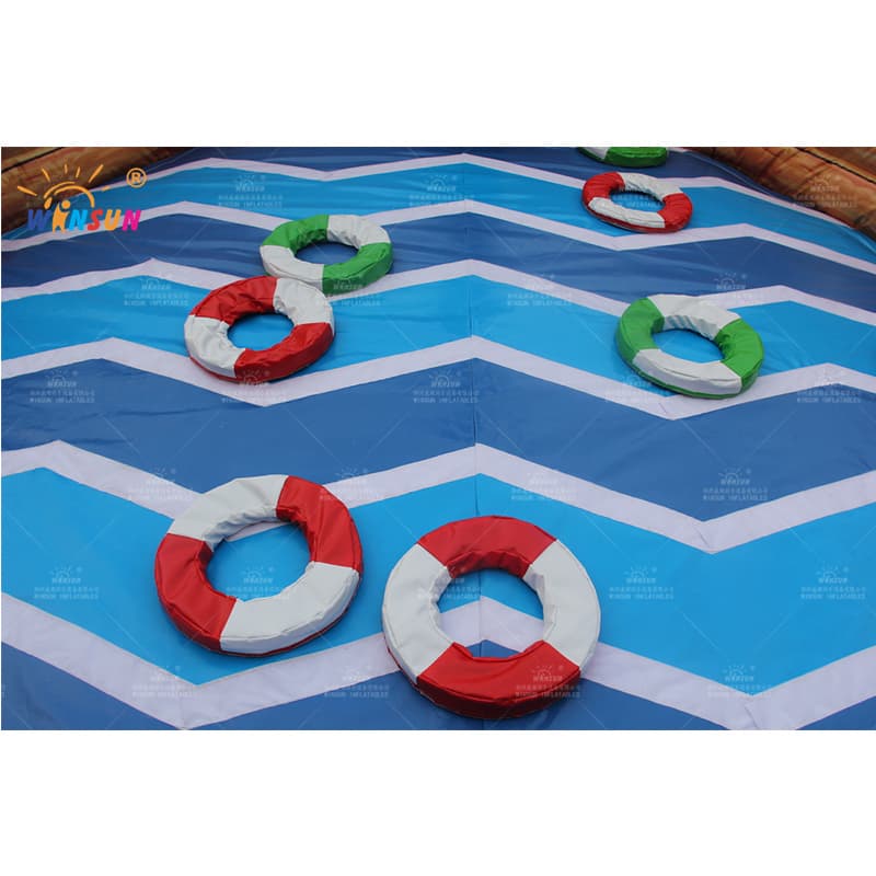 Juego de rastreo de naufragio inflable