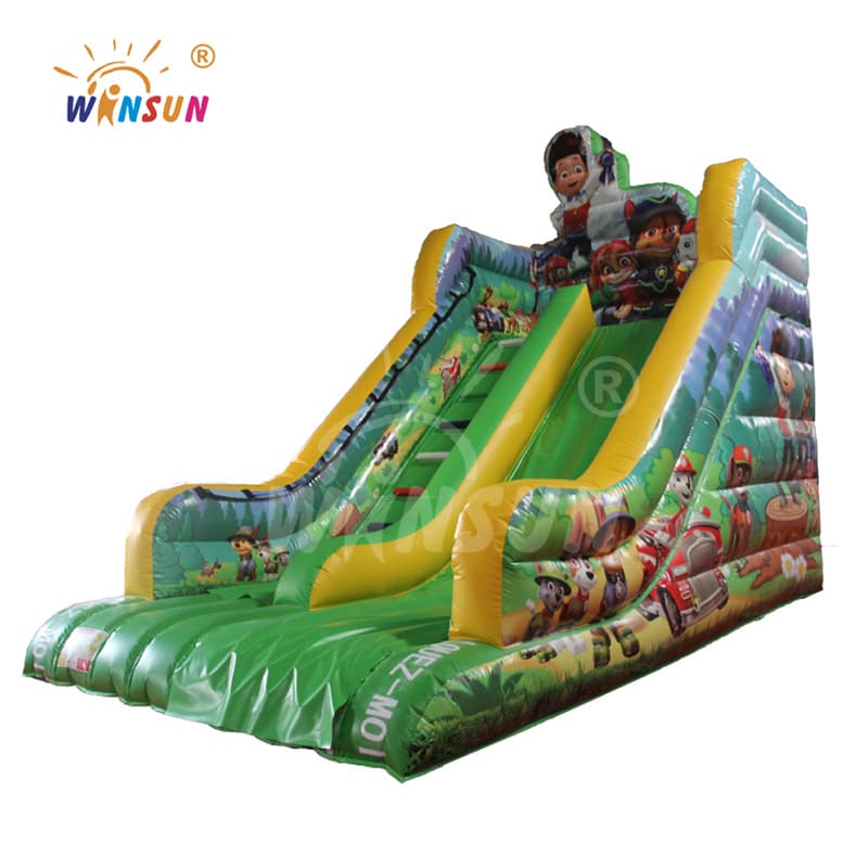 Tobogán Inflable Tema Patrulla Canina