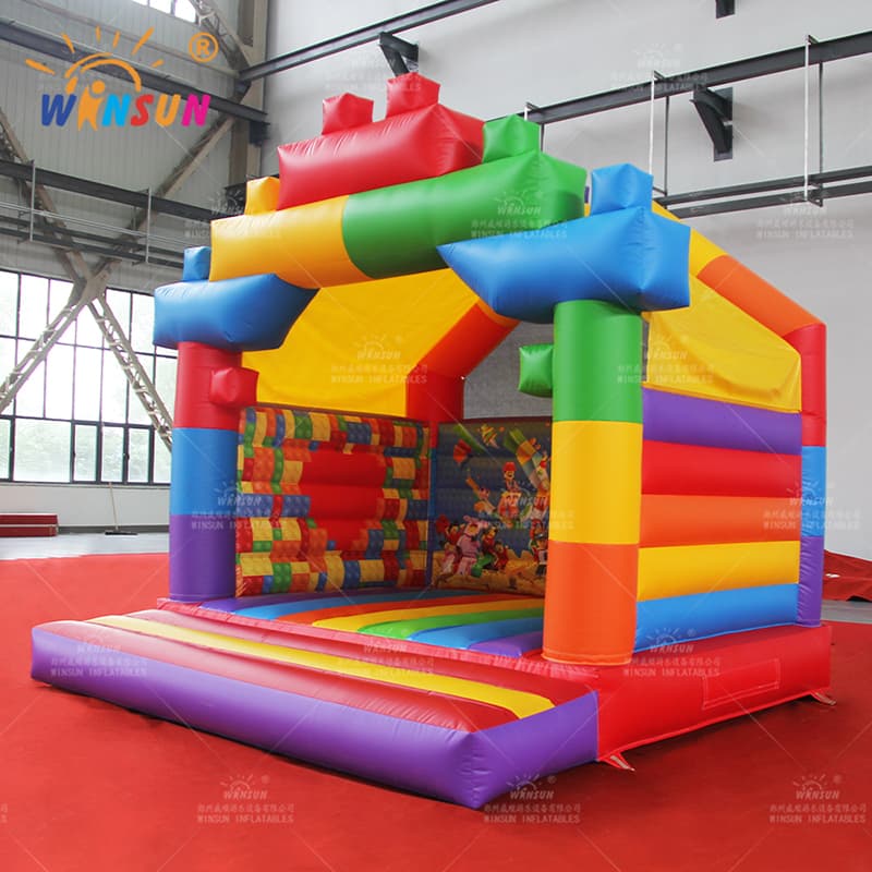 Gorila inflable con tema Lego