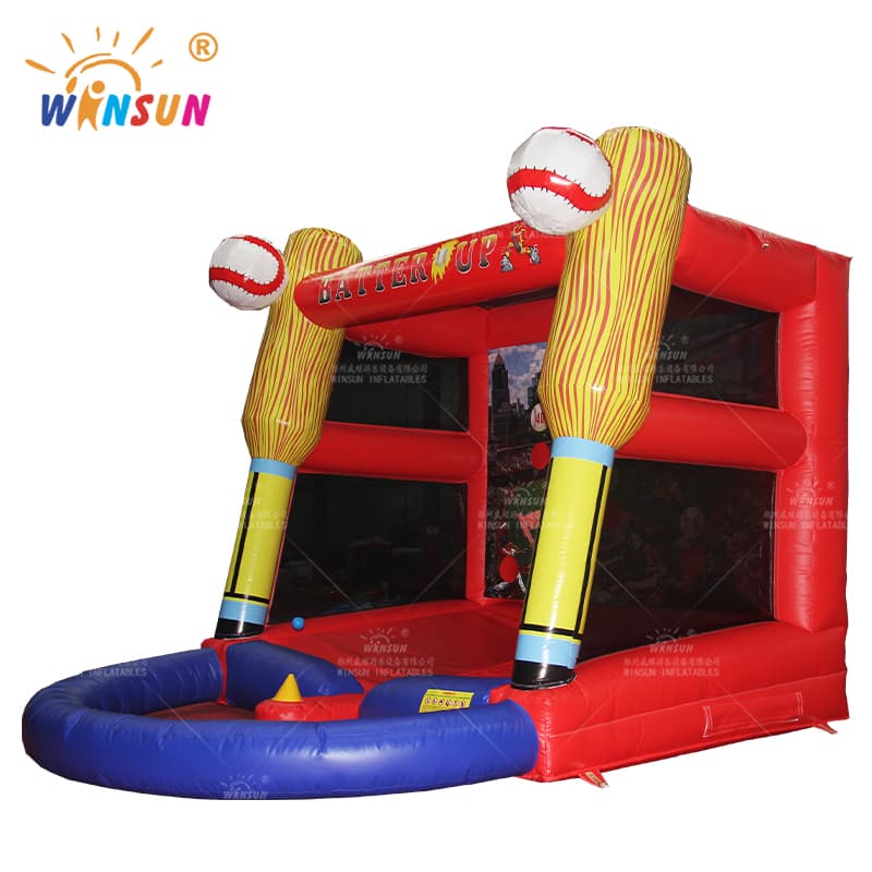 Juego de béisbol inflable