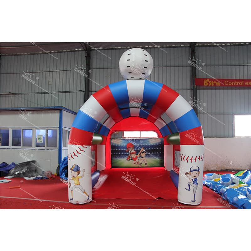 Juego de béisbol inflable