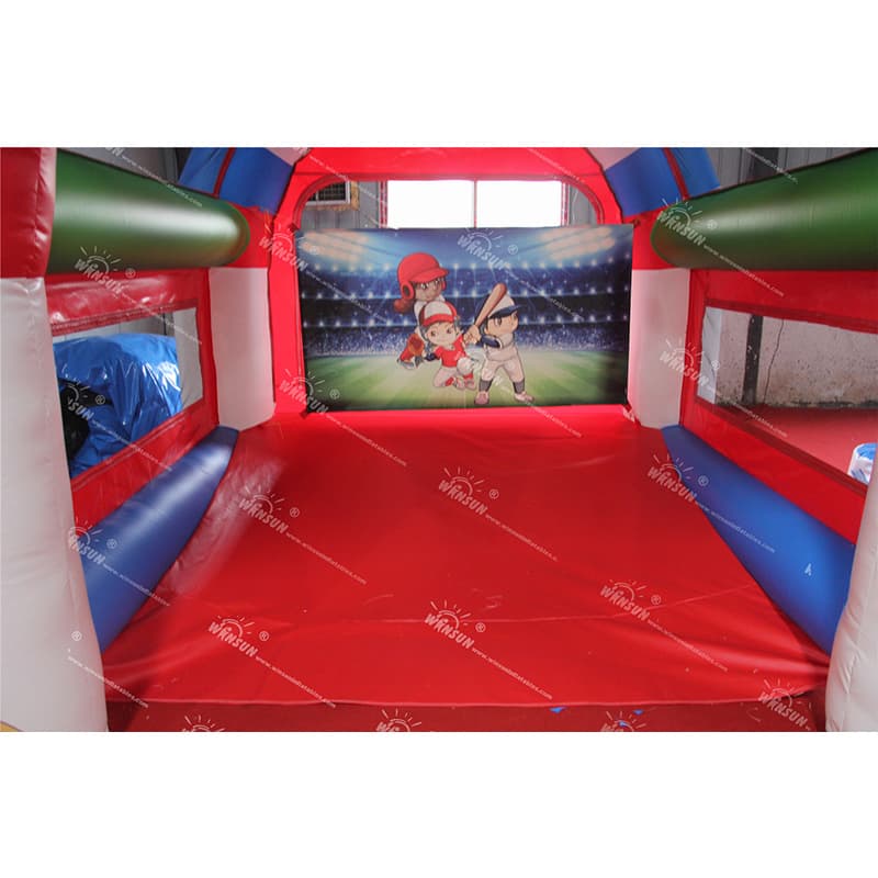 Juego de béisbol inflable