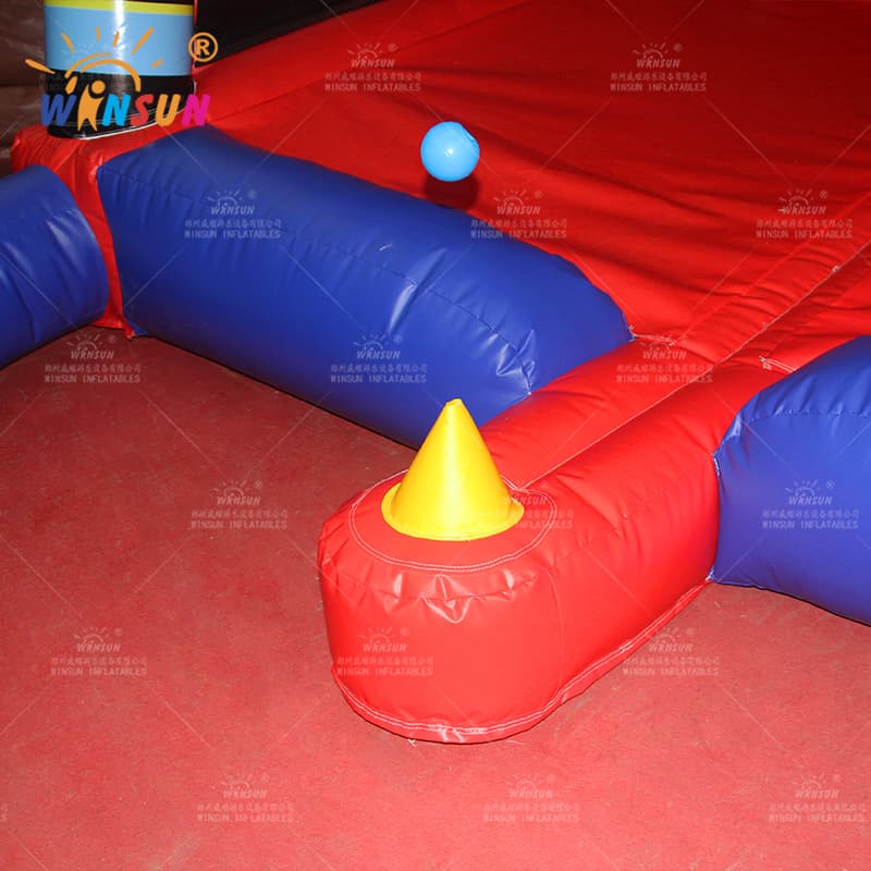 Juego de béisbol inflable