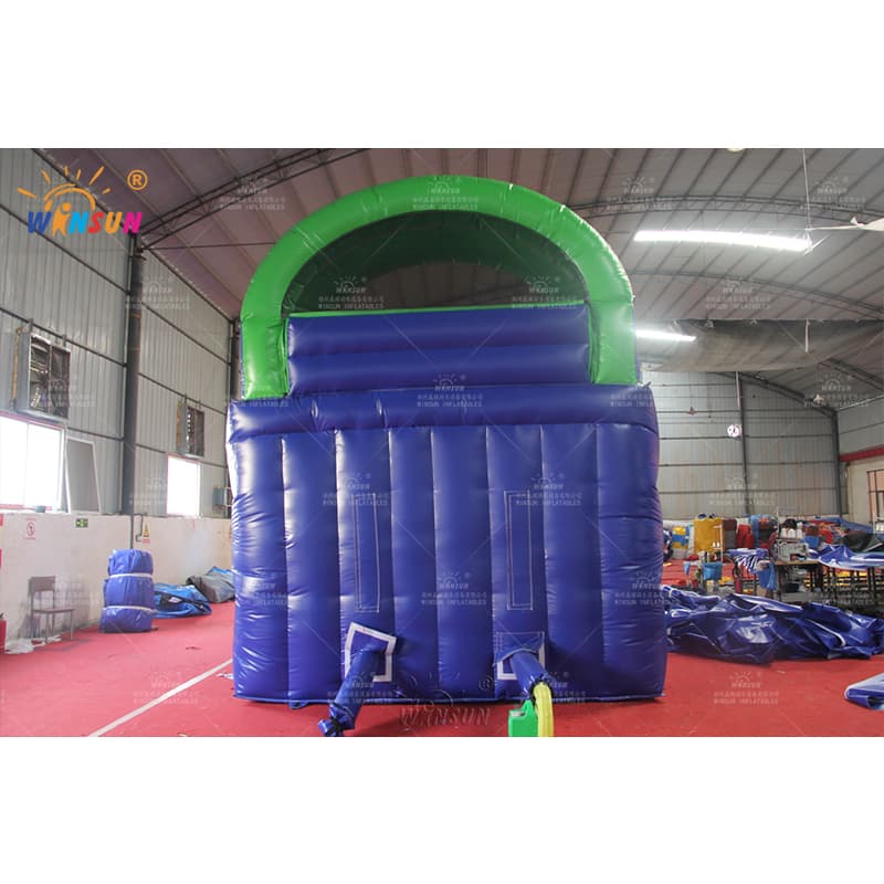 Tobogán acuático inflable con piscina