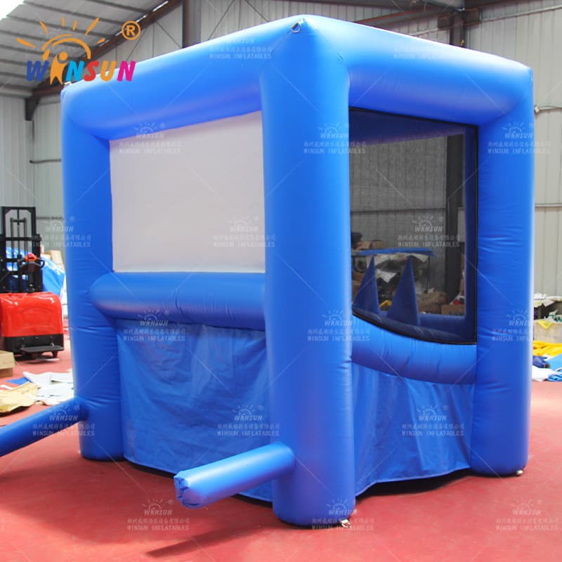 Juego interactivo de tiro con arco inflable